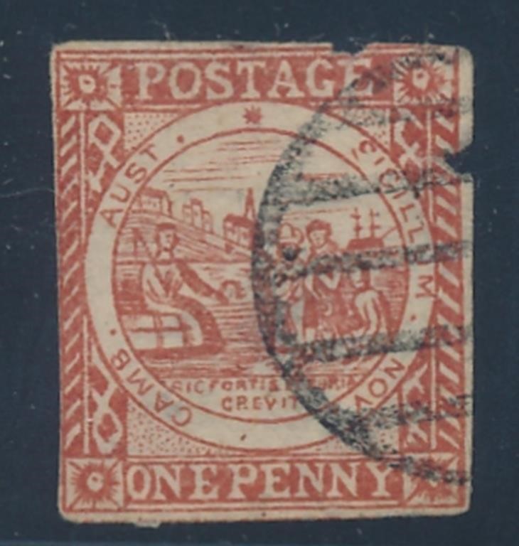 AUSTRALIA NEW SOUTH WALES #2 USED VF