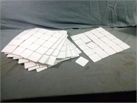 9 Sheets of Ceramic Tile Measure 12" Diameter