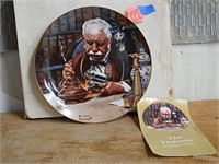 Norman Rockwell "The Tinkerer" Plate