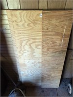 2ft x 4ft plywood (2) and 1x4 pc