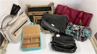 Variety of (6) purses (some new with tags)
