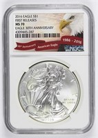 2016 AMERICAN SILVER EAGLE