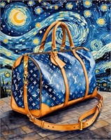 LV Keepall Tribute 2 LTD EDT Signed Van Gogh LTD