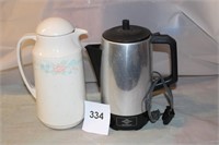 WEST BEND AUTOMATIC ELECTRIC PERCULATOR & COFFEE