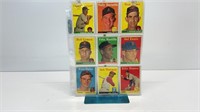 (36) 1958 TOPPS baseball cards, condition is fair