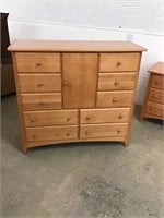 Gorgeous modern high quality solid wood chest of