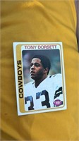 1978 Topps Tony Dorsett Cowboys Rookie