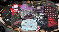 Lot of Teenage Goth Purses Backpacks Bags NICE