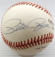 PETE ROSE AUTOGRAPHED BASEBALL