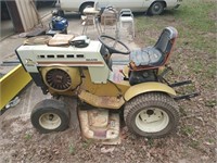 Sears SS16 twin riding mower with extra parts