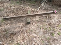 102-in railroad iron drag