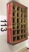 Coke Wooden Bottle Crate, Bismarck ND