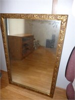 Ornate Gold Gilt Frame Large Wall Mirror