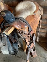 Eamore Roping Saddle, 15 1/2"