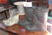 2 Prs Of Size 11 Mens Boots