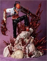 CHAINSAW MAN STATUE IN BOX 10IN
