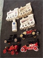(4) Die cast cars including National Motor Museum