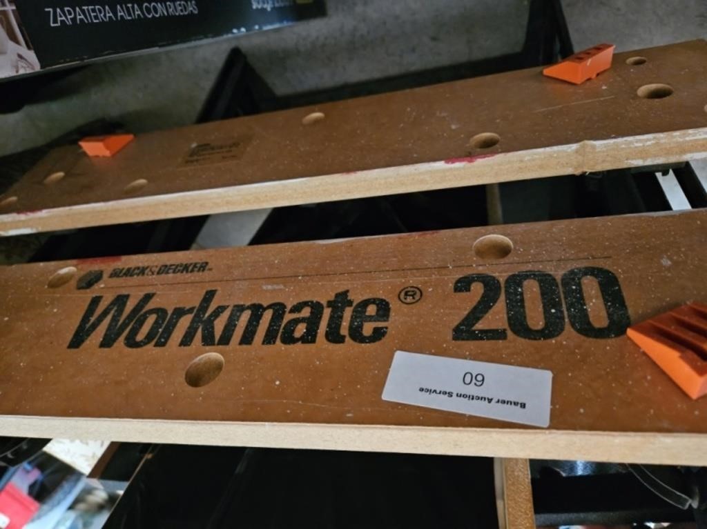 Sold at Auction: Black & Decker Workmate 200 Shop Table