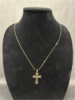 14K Retired James Avery Cross