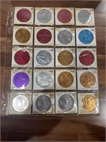 Mardi Gras Collectors Tokens