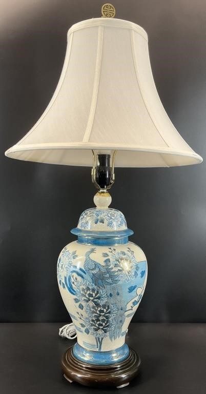 Chinoiserie Ginger Jar Lamp