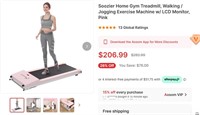 Soozier Home Gym Treadmill