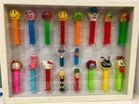ShadowBox of PEZ Collectables