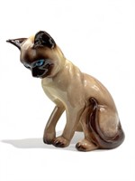 Vintage Marston Corp. pottery Siamese cat