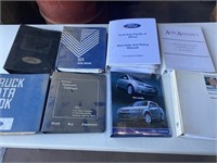 Box Lot Dealership Booklets, Manuals etc