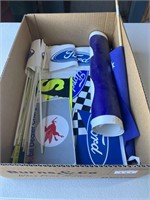 Box Lot Ford Mobil Advertising inc Flags,