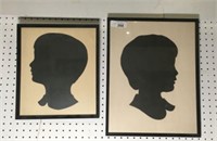 Framed Silhouettes- Lot of 2