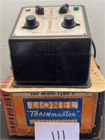 1950’s Lionel "Trainmaster" Transformer