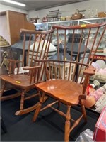Windsor Style Doll Chair with Rocker