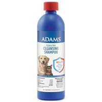 Adams Flea & Tick Cleansing Shampoo Clear  12 oz