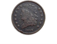 1835 1/2 Cent VG+