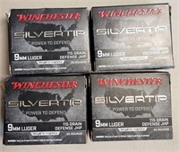 W - 4 BOXES WINCHESTER AMMUNITION (F29)