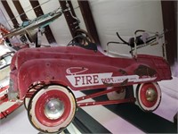 Firetruck pedal car