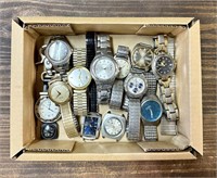 Mixed Lot of Watches as-is Check Pics