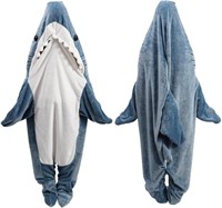 SEALED-XL Adult Shark Onesie Sleeping Bag
