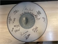 SIGNED Drum Head From 2005 - George Strait
