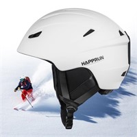 C6826  HAPPRUN Ski Helmet, White