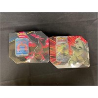 (2) Sealed Pokemon Tins 2021-2023