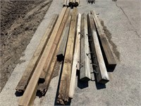 Square Wood Posts - All