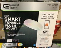 CE LED Smart Tunable Flush Mount Light Fixture