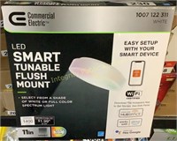 CE LED Smart Tunable Flush Mount Light Fixture