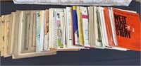 BOX LOT: LARGE SELECTION OF VINTAGE SHEET MUSIC