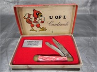 UL Cardinals Vintage Pocket Knife