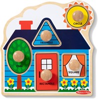 Melissa & Doug First Shapes Jumbo Knob Puzzle