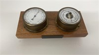 Vintage Benchmark weather station thermometer and