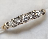 $2600 14K  Diamond(0.22ct) Ring